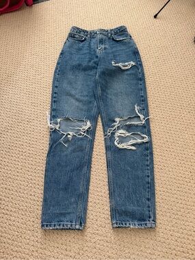 Blue Mom Jeans
